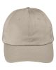 Unstructured 6-Panel Cap - BLACK - OS